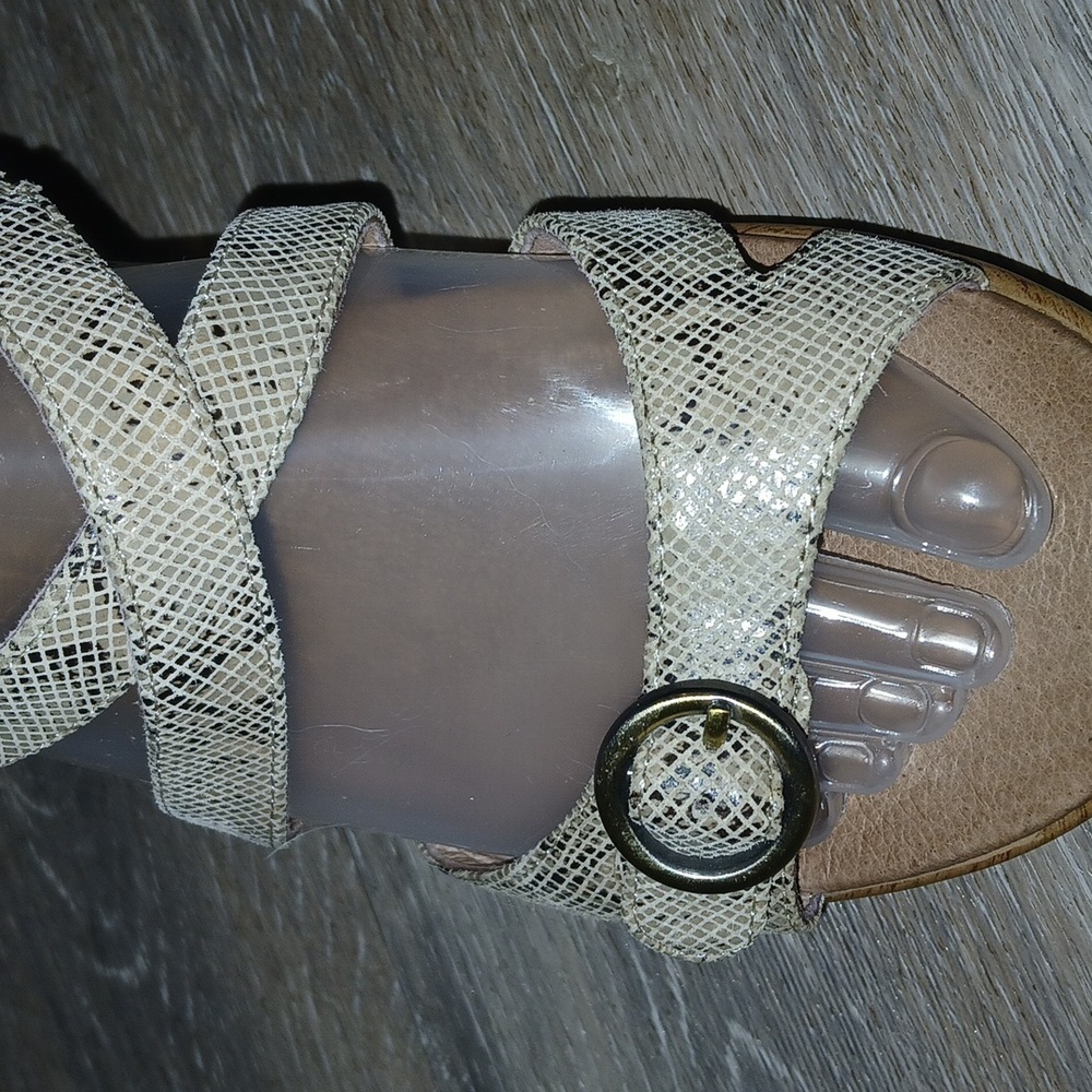 Women's Julie Dansko snakeskin shoes size 37 - Picture 7 of 12